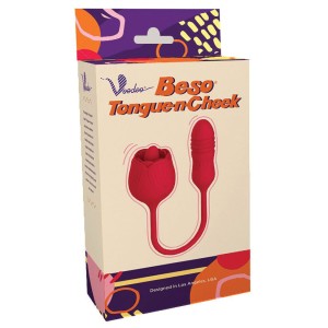 Voodoo Beso Tongue-n-cheek-rose