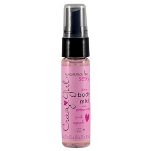 Crazy Girl Body Mist-pink Cupcake 1oz