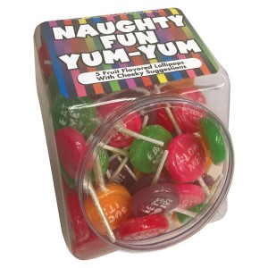 Naughty Fun Yum Yums Display Of 144
