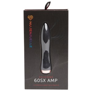 Sensuelle 60sx Amp Silicone Bullet-black