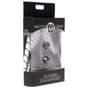 Master Series Sin Spheres Silicone Magnetic Balls