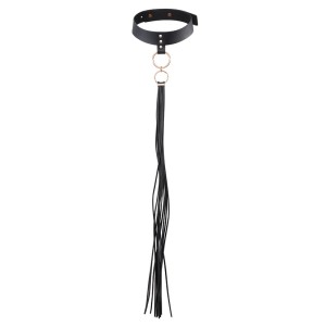 Bijoux Maze Tassel Choker-black
