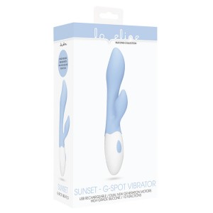 Loveline Sunset G-spot Vibe-blue 7.75