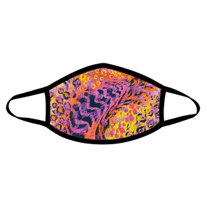 Neva Nude Flamin Hot Cheetos Mask- Orange Tiger Print