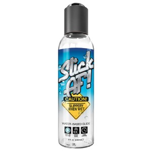 Slick Af Caution Slippery When Wet Lube 8oz