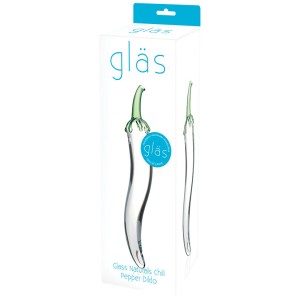 Glass Naturals Chili Pepper Dildo