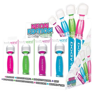 Bodywand Mini Neon Edition-assorted Display Of 12