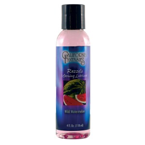Razzels Warming Lubricant Wild Watermelon 4 Oz. Bottle