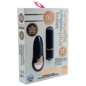 Sensuelle Wireless Bullet Plus With Remote Control-navy