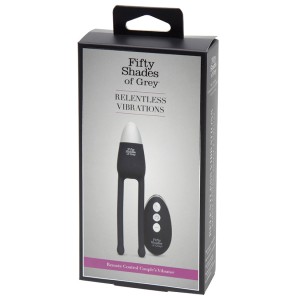 Fifty Shades Of Grey Relentless Vibrations Remote Control Couples Vibe