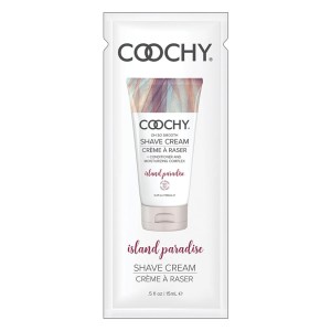 Coochy Shave Cream-island Paradise 15ml Foil