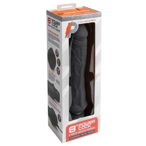 Powercocks Girthy Realistic Vibrator-black 8