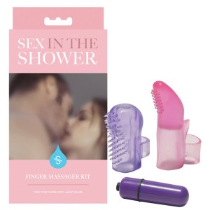 Sex In The Shower Finger Massager Kit