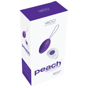 Vedo Peach Vibrating Egg-into You Indigo