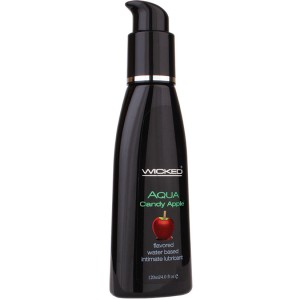 Aqua Candy Apple Flavored Water-based Lubricant 2 Oz.