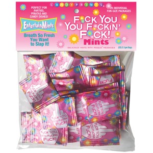 F*ck You You F*ckin F*ck Mints! 25 Individual Fun Size Packages