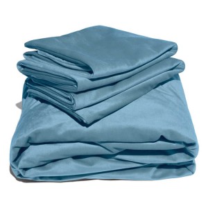 Liberator Fascinator Liquid Velvet Sheets-k Teal