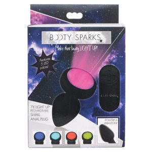 Booty Sparks 7x Light Up Rechargeable Anal Plug-small