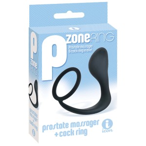 The 9s P-zone Cock Ring-black