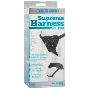 Vac-u-lock Platinum Edition Supreme Harness Black