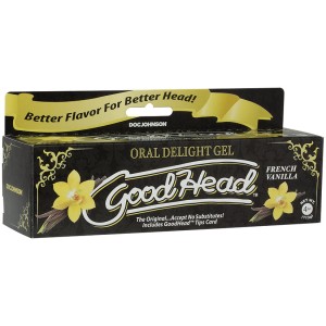 Goodhead Oral Delight Gel 4 Oz Tube French  Vanilla