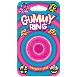 Rock Candy Gummy Collection Gummy Ring-pink