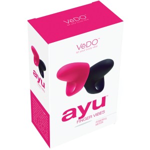 Vedo Ayu Finger Vibe-black/foxy Pink (set Of 2)