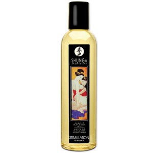 Shunga Erotic Massage Oil-peach 8oz