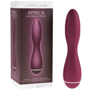 Jimmyjane Live Sexy Intro 4 Slim Smoothie Vibe-plum 7