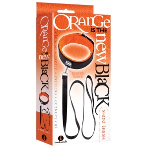 The 9s Orange Is The New Black Short Leash  Black