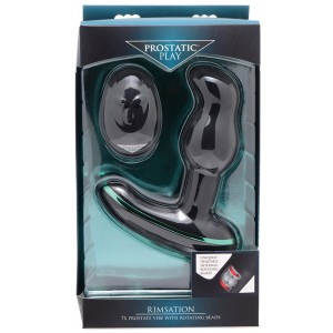 Prostatic Play Rimsation Prostate Vibe With Rotating Beads