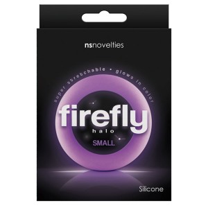 Firefly Halo Cockring Small Purple