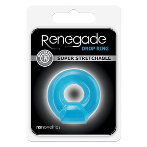 Renegade Drop Ring-blue