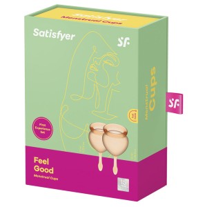 Satisfyer Feel Good Menstrual Cup-orange
