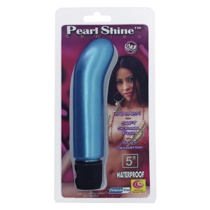 Pearl Shine 5-inch G-spot Blue