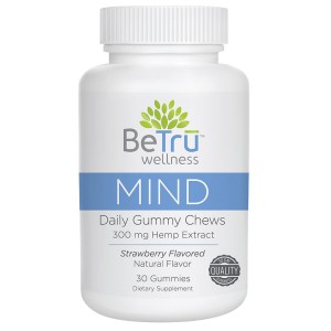 Be Tru Wellness Mind Gummy Chews Strawberry Bottle Of 30
