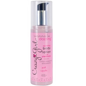 Crazy Girl Body Lotion-pink Cupcake 6oz
