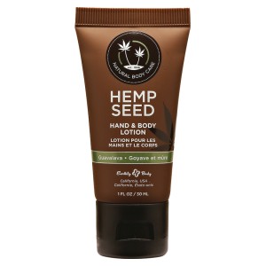 Earthly Body Hemp Seed Lotion-guavalava Basket 1oz 50 Pack