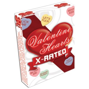 Valentine Hearts X-rated Candy