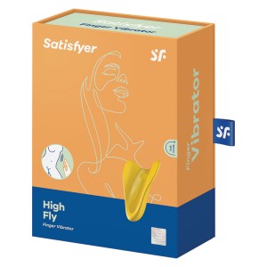 Satisfyer High Fly Finger Vibrator-yellow