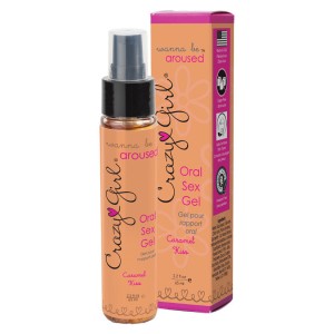 Crazy Girl Oral Sex Gel-caramel Kiss 2.2oz