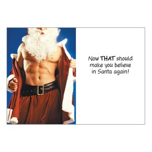 Greeting Card Believe In Santa