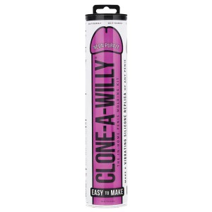 Clone-a-willy Vibe Kit-neon Purple