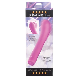 Inmi 5 Star Vibe 9x Come Hither G-spot Vibrator-pink