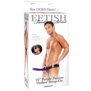 Fetish Fantasy Purple Passion Hollow Strap-on 10