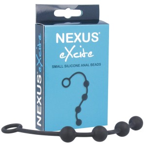 Nexus Excite Anal Beads-black