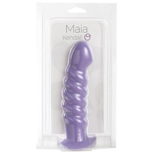 Maia Kendall Silicone Swirl Dong-neon Purple 8