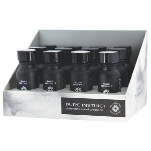 Pure Instinct Pheromone Cologne Oil For Him 12 Pc Display 15 Ml