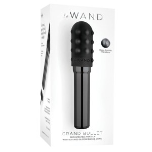 Le Wand Chrome Grand Bullet-black