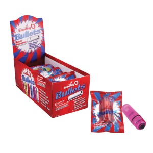 Screaming O Bullets 20 Piece Pop Box Display Assorted Colors